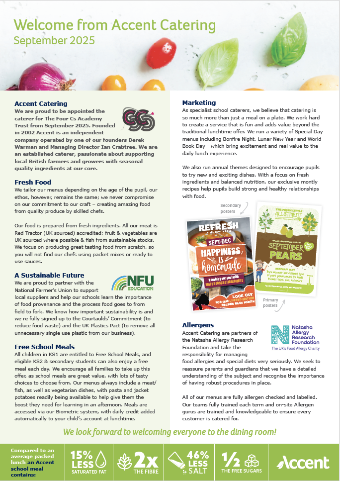 Accent Catering Poster